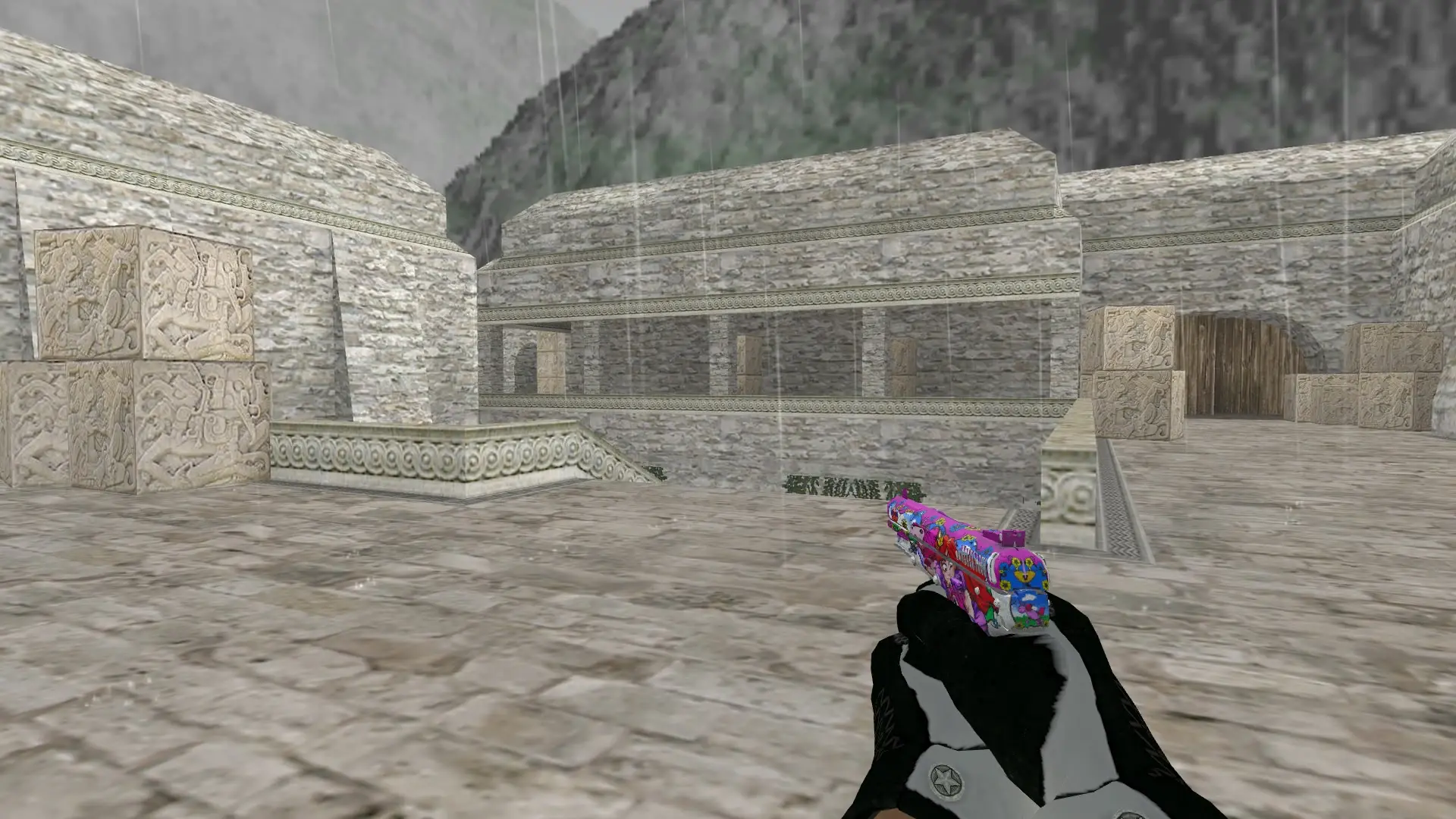 Five-SeveN — Broken Fang Operation Skins — de_aztec (first person)