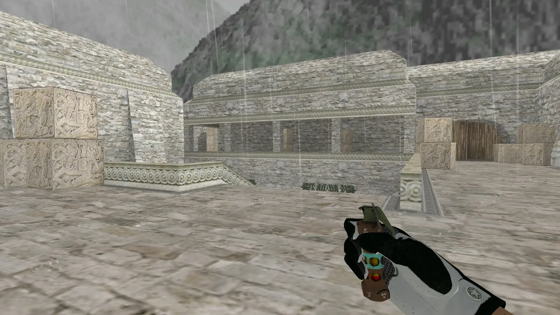 Flashbang — Broken Fang Operation Skins — de_aztec (first person)