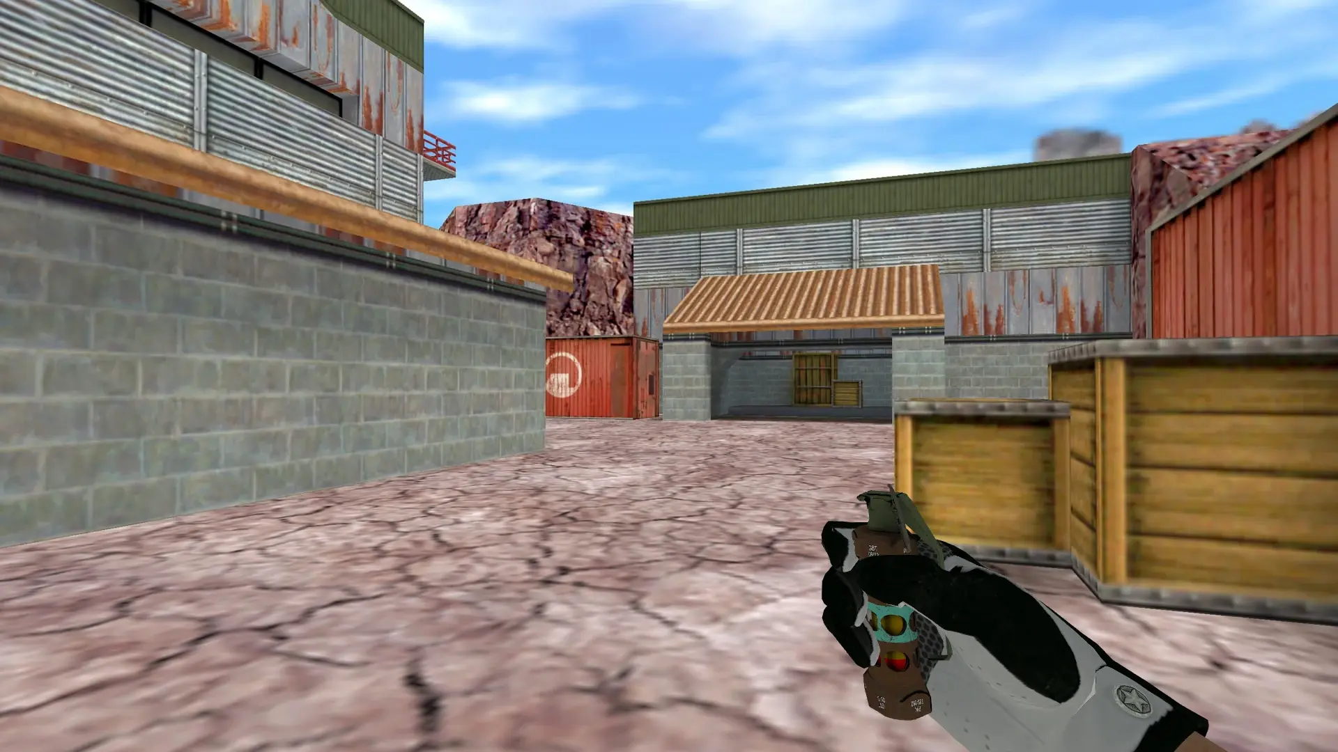 Flashbang — Broken Fang Operation Skins — de_nuke (first person)