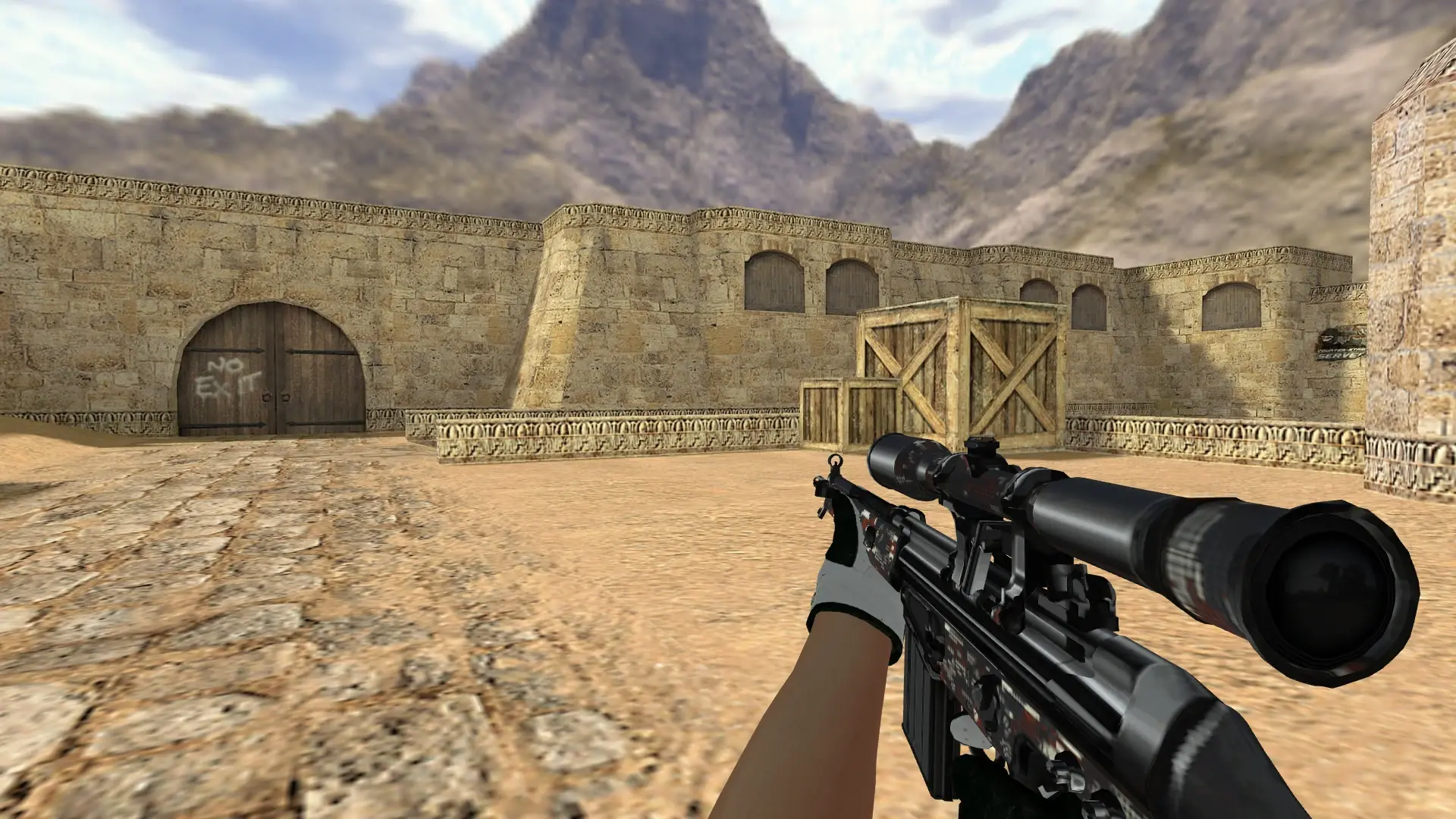 G3SG1 — Broken Fang Operation Skins — de_dust2 (first person)