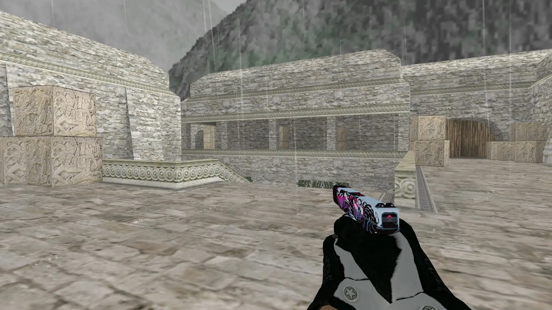 Glock-18 — Broken Fang Operation Skins — de_aztec (first person)