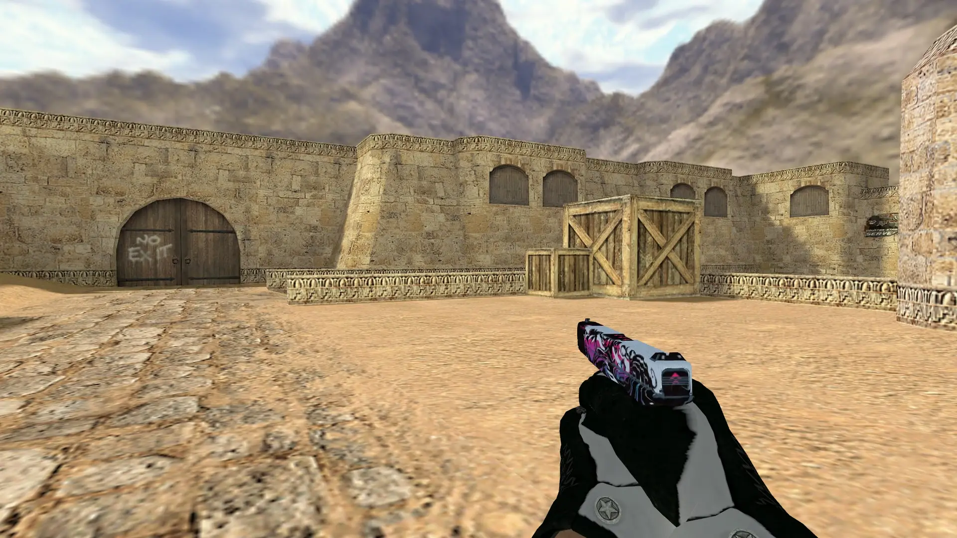 Glock-18 — Broken Fang Operation Skins — de_dust2 (first person)