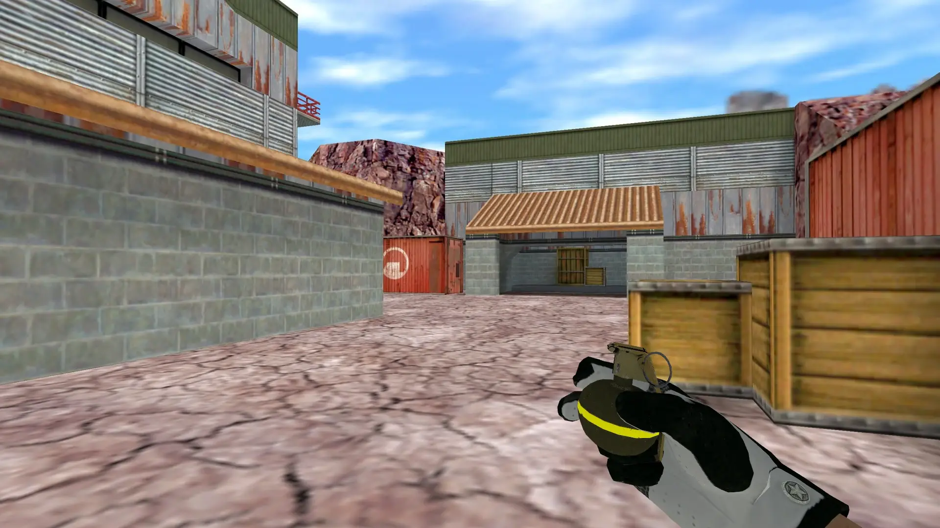 HE Grenade — Broken Fang Operation Skins — de_nuke (first person)