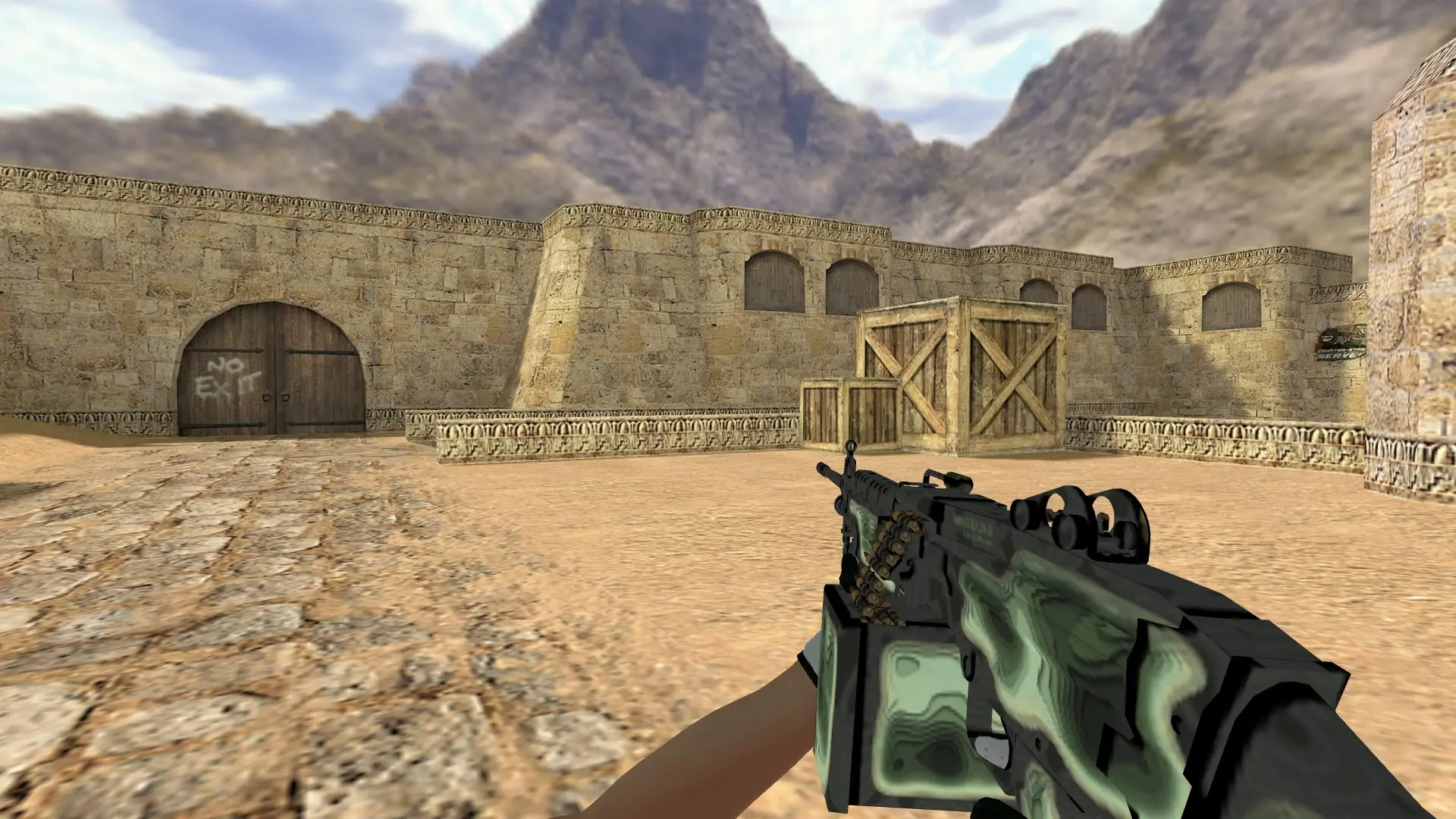 M249 — Broken Fang Operation Skins — de_dust2 (first person)