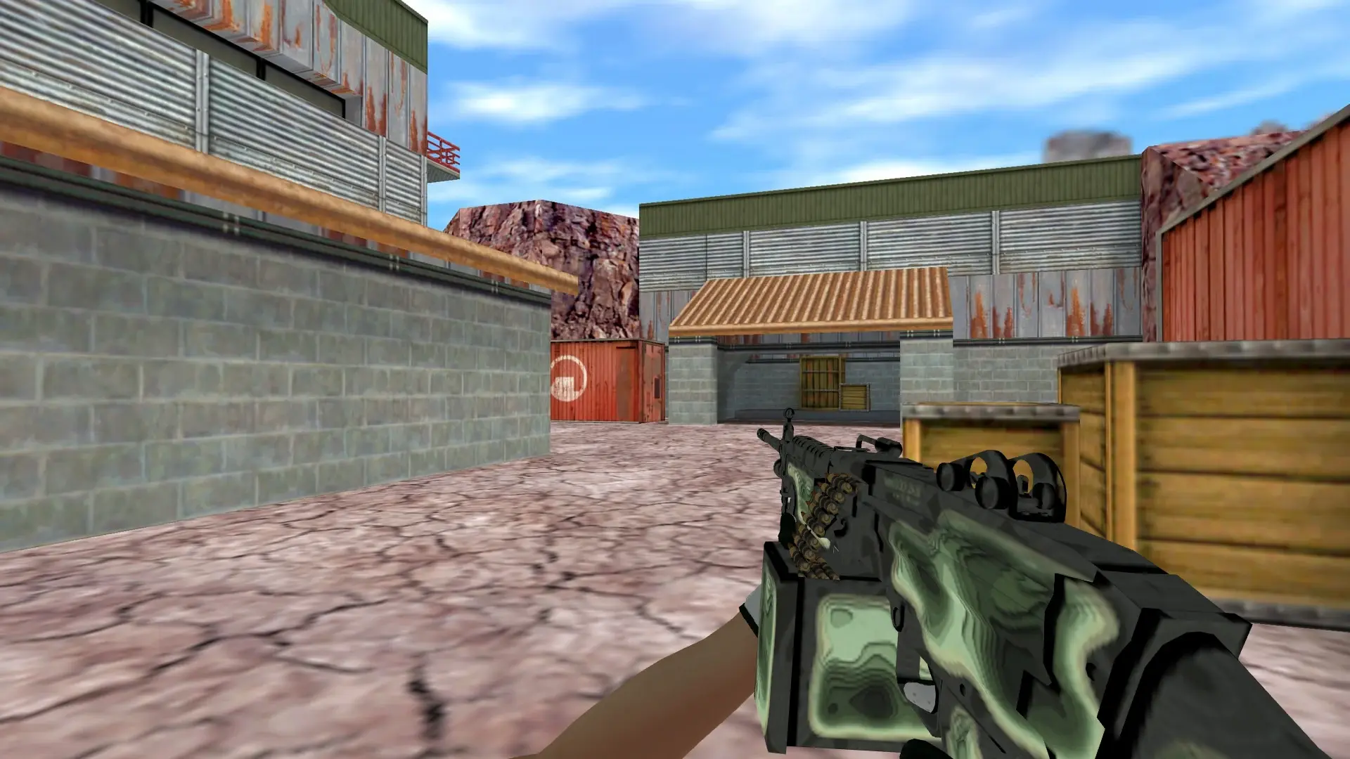 M249 — Broken Fang Operation Skins — de_nuke (first person)