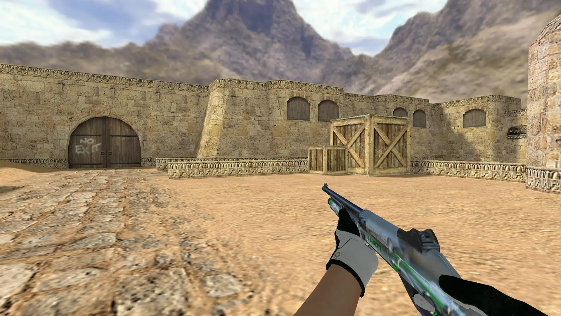 M3 — Broken Fang Operation Skins — de_dust2 (first person)