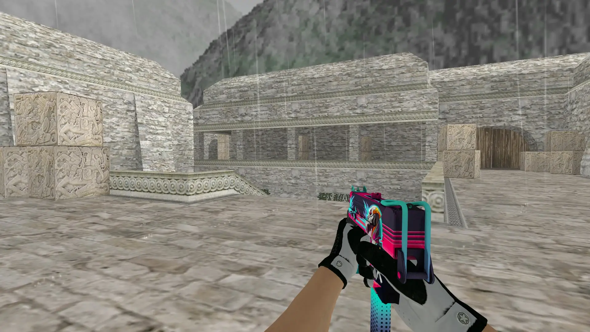 MAC-10 — Broken Fang Operation Skins — de_aztec (first person)
