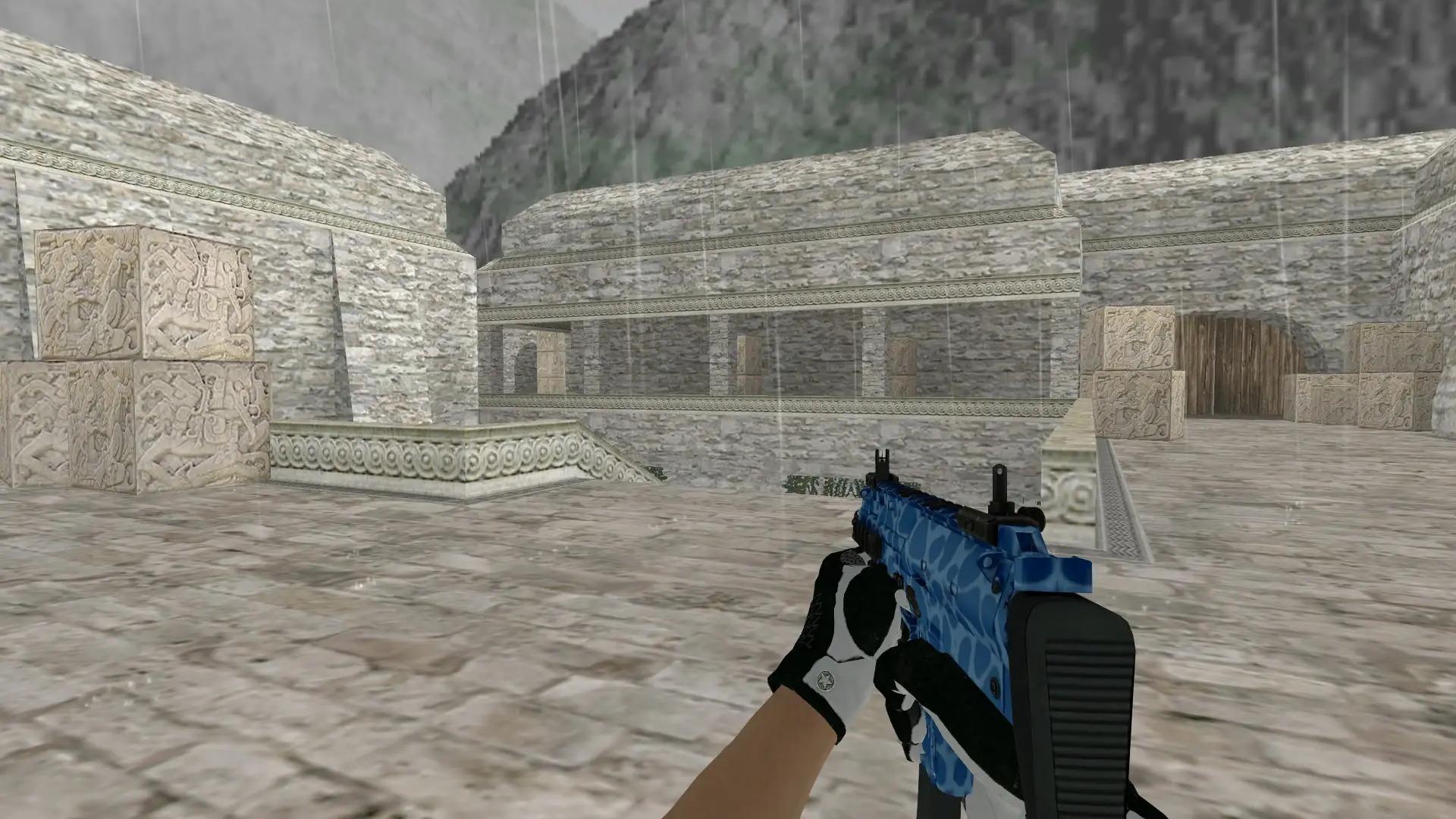 MP5 — Broken Fang Operation Skins — de_aztec (first person)