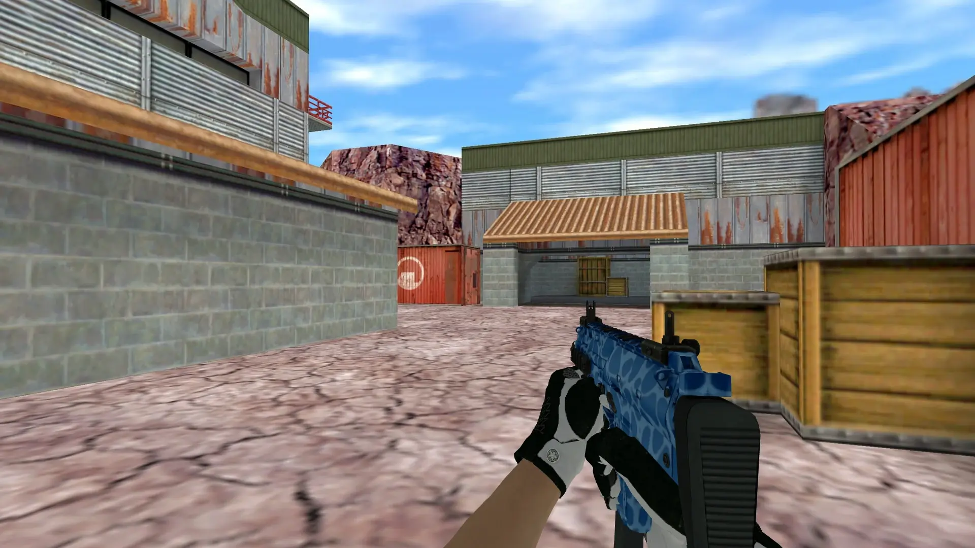 MP5 — Broken Fang Operation Skins — de_nuke (first person)