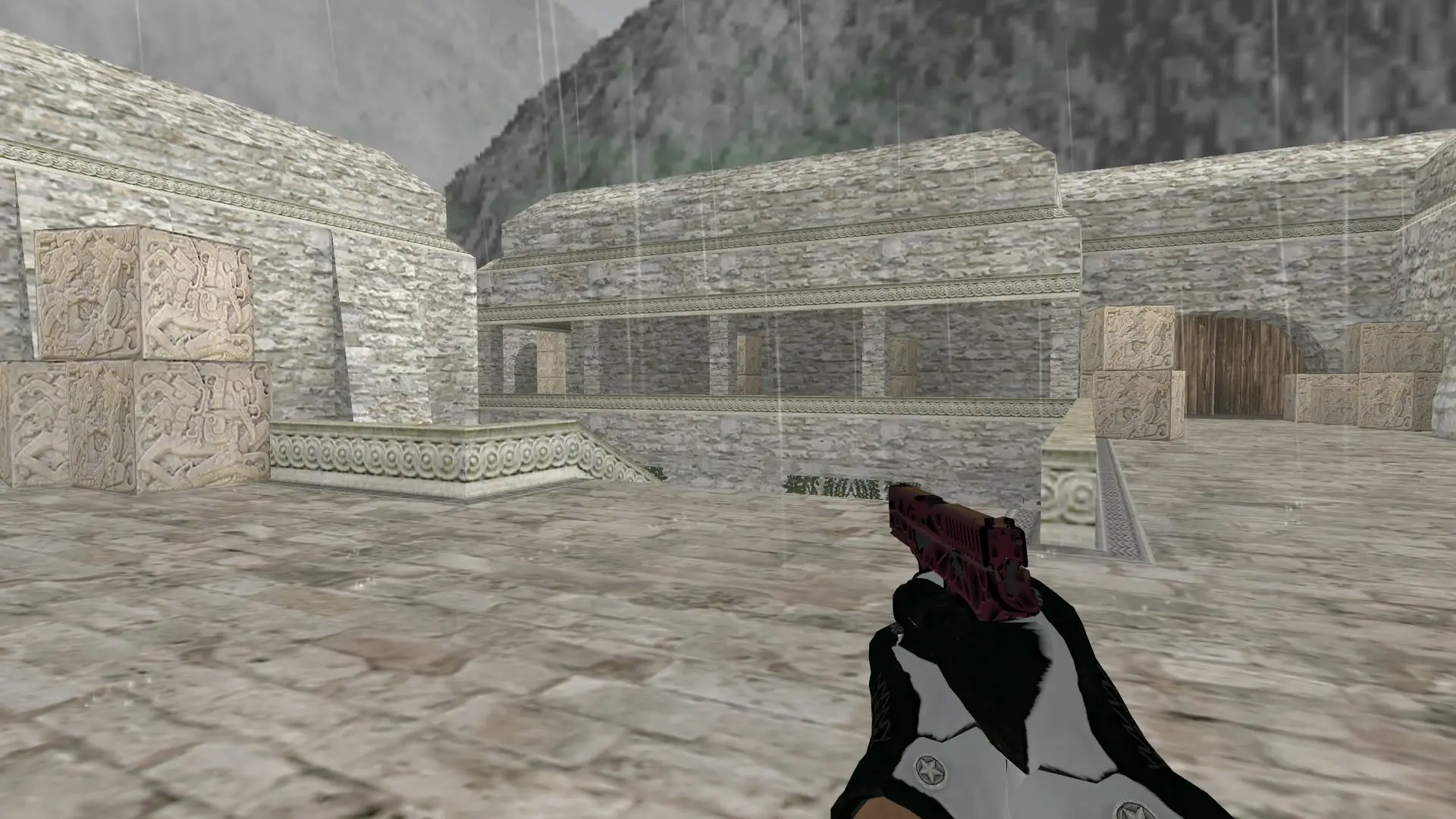 P228 — Broken Fang Operation Skins — de_aztec (first person)