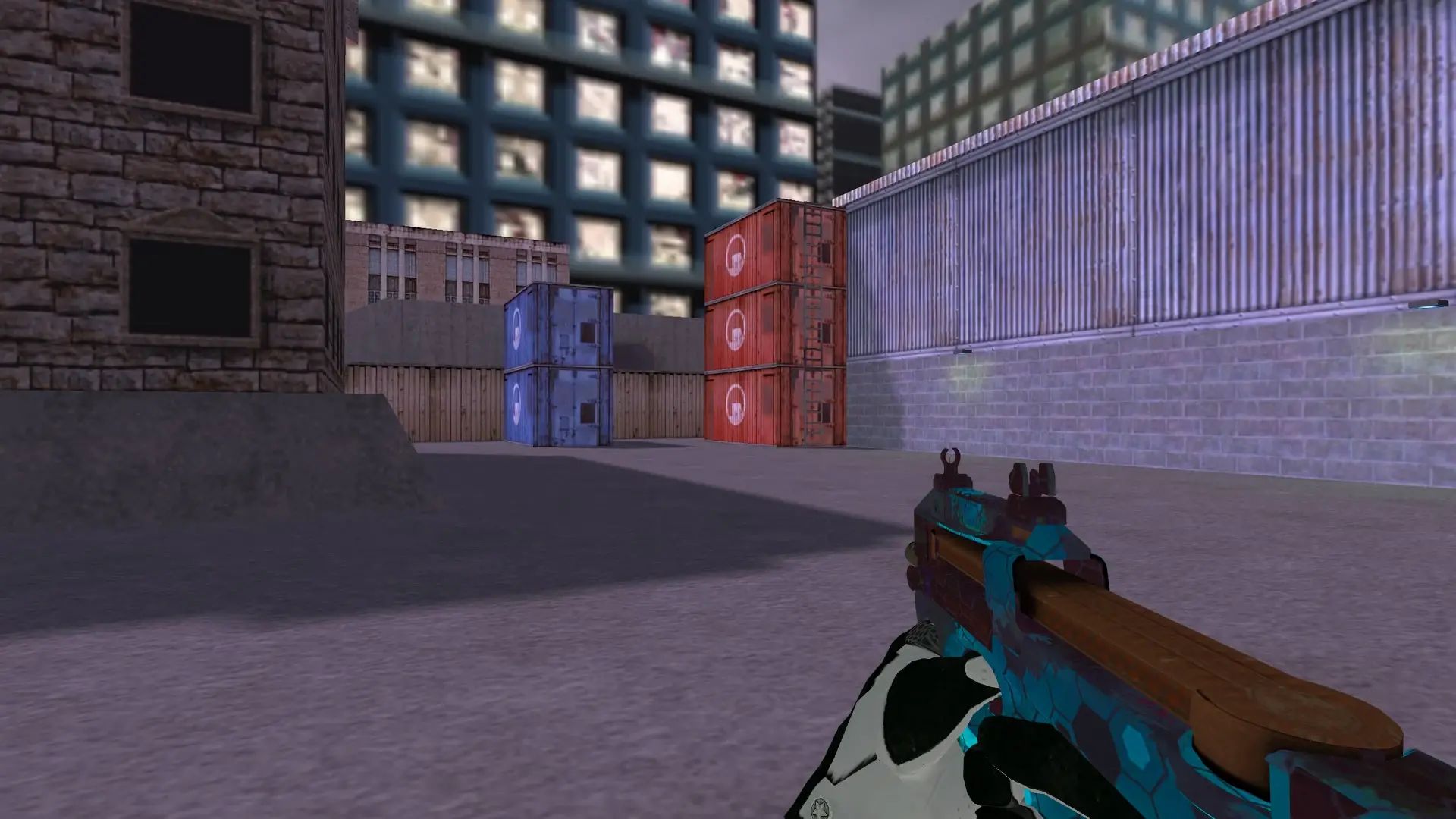 P90 — Broken Fang Operation Skins — cs_assault (first person)