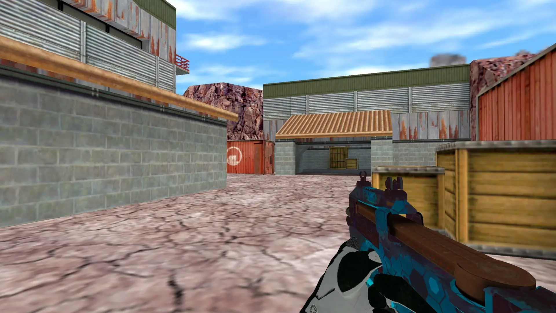 P90 — Broken Fang Operation Skins — de_nuke (first person)