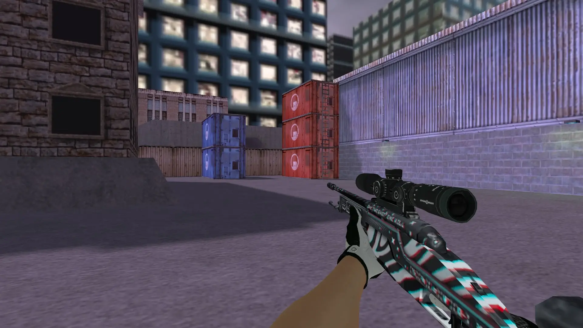 Scout — Broken Fang Operation Skins — cs_assault (first person)