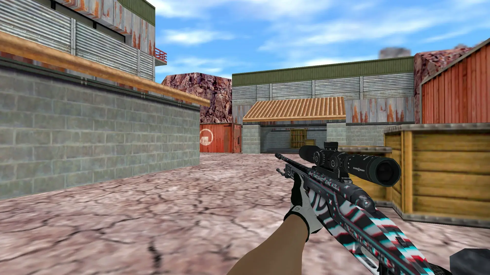 Scout — Broken Fang Operation Skins — de_nuke (first person)