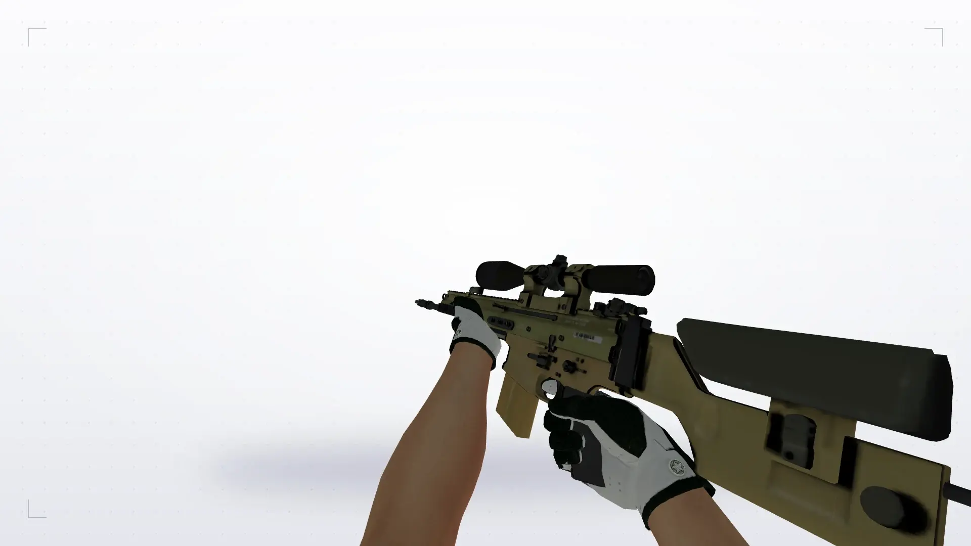 SG550 — Broken Fang Operation Skins — first person