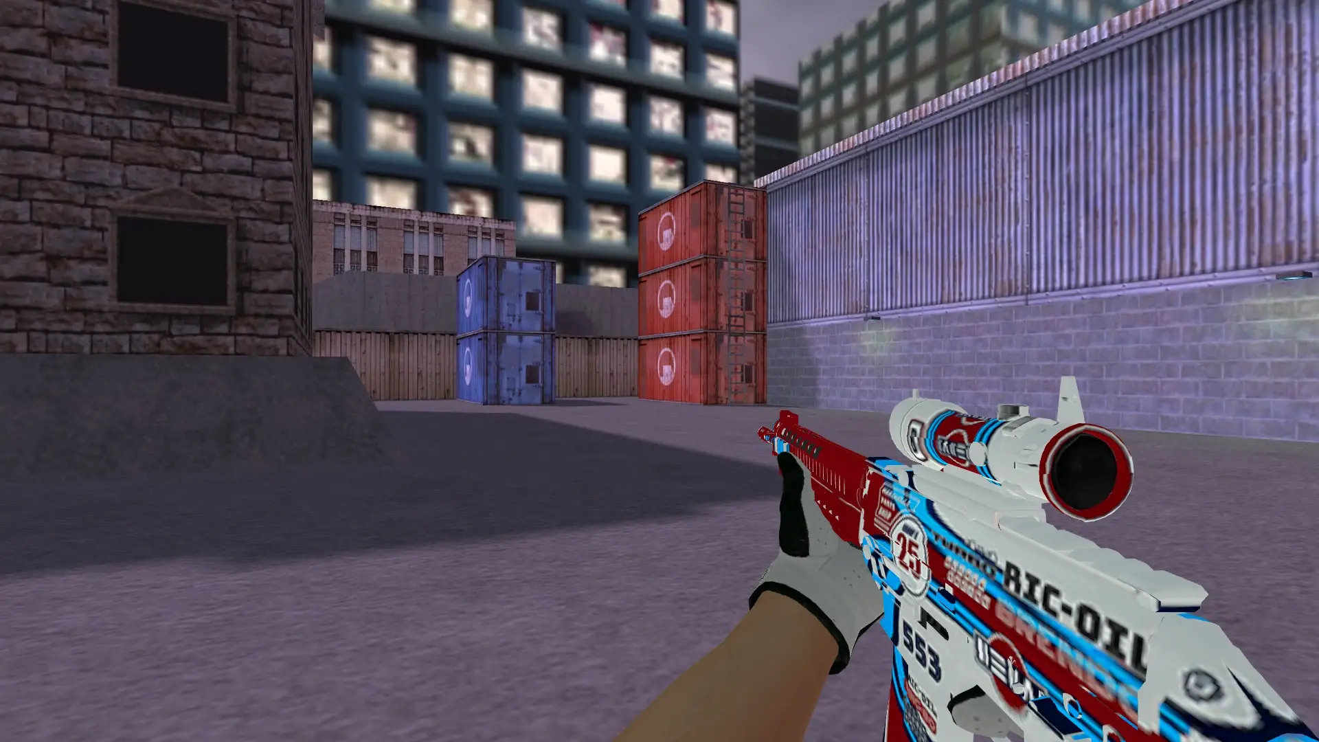 SG552 — Broken Fang Operation Skins — cs_assault (first person)