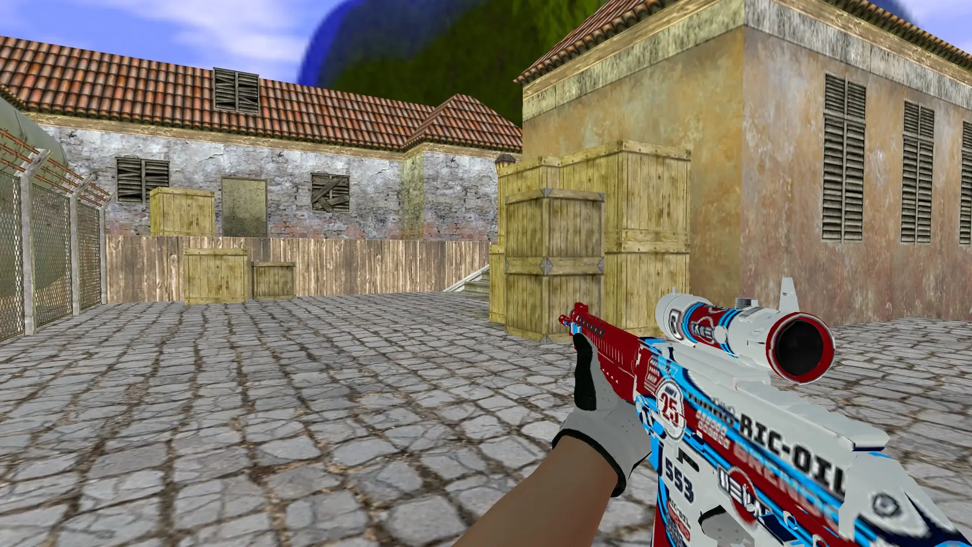 SG552 — Broken Fang Operation Skins — de_inferno (first person)