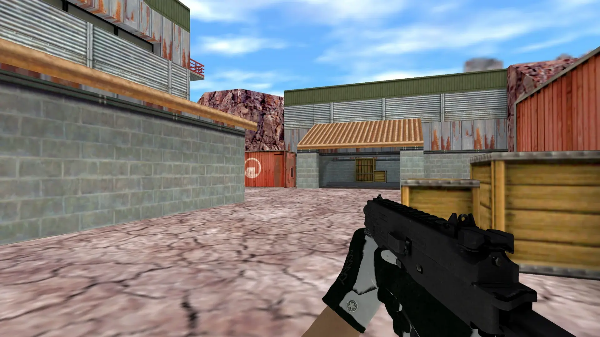 TMP — Broken Fang Operation Skins — de_nuke (first person)