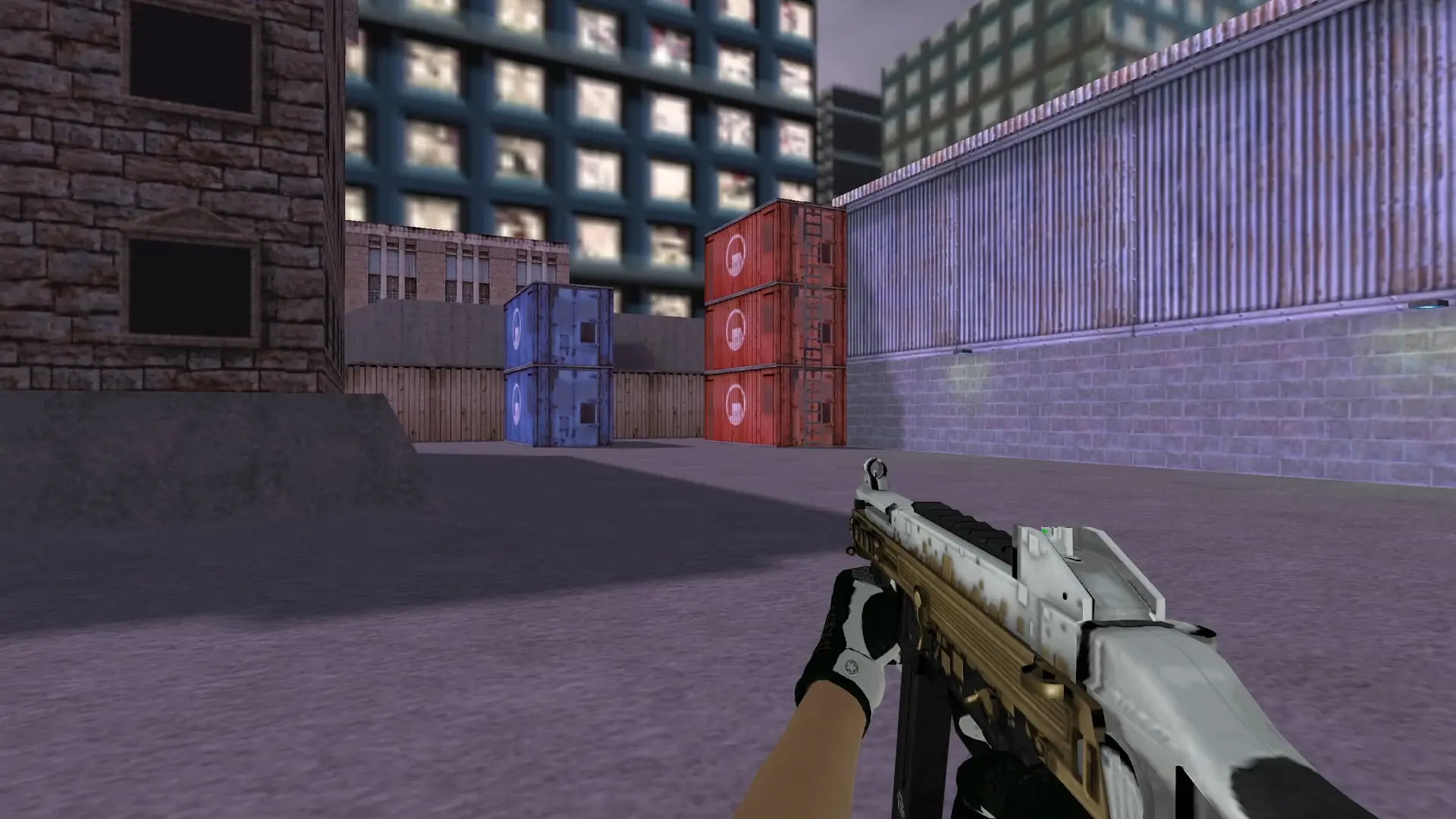 UMP-45 — Broken Fang Operation Skins — cs_assault (first person)