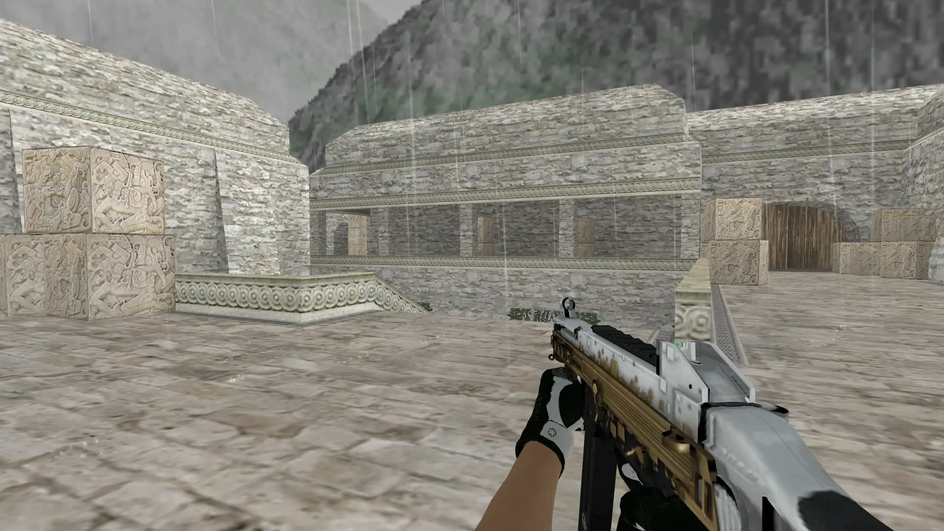 UMP-45 — Broken Fang Operation Skins — de_aztec (first person)