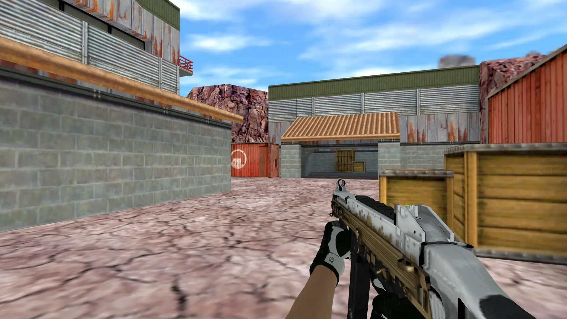 UMP-45 — Broken Fang Operation Skins — de_nuke (first person)