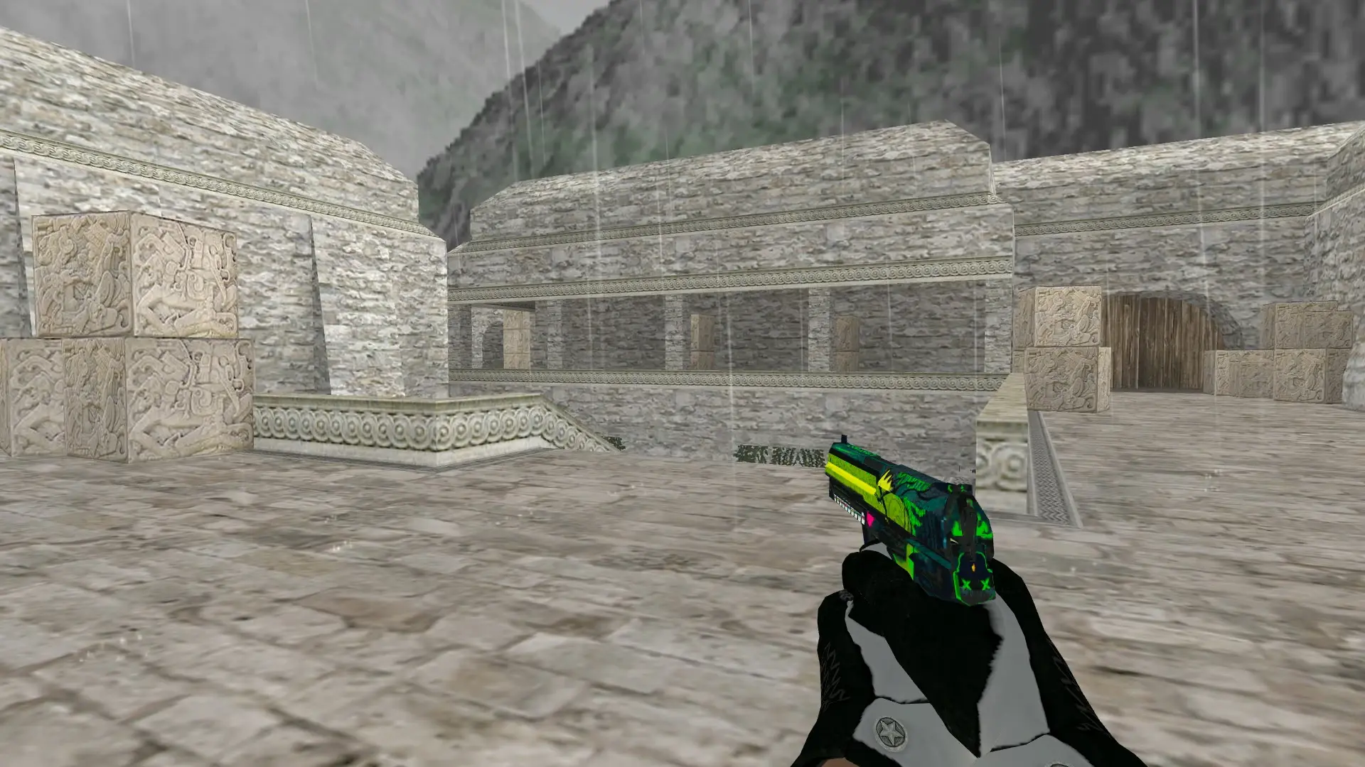 USP — Broken Fang Operation Skins — de_aztec (first person)