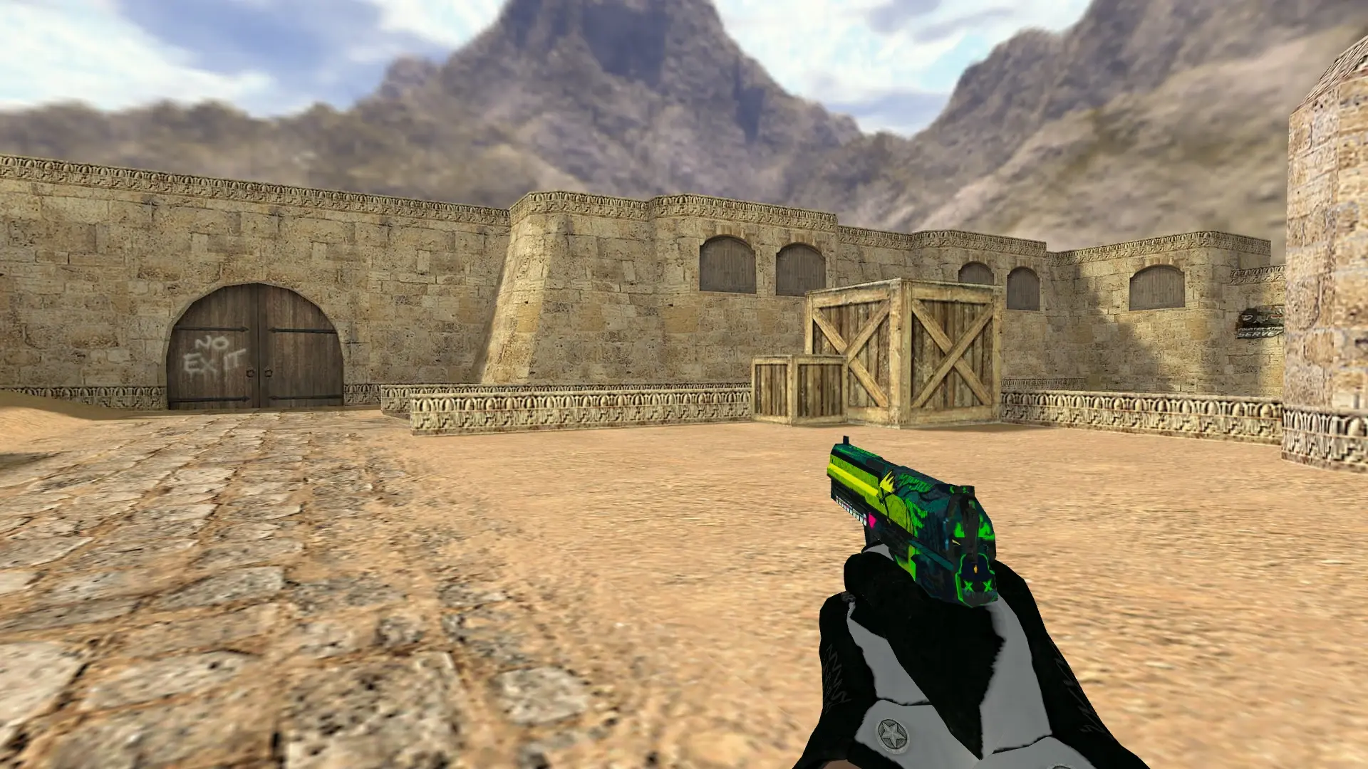 USP — Broken Fang Operation Skins — de_dust2 (first person)