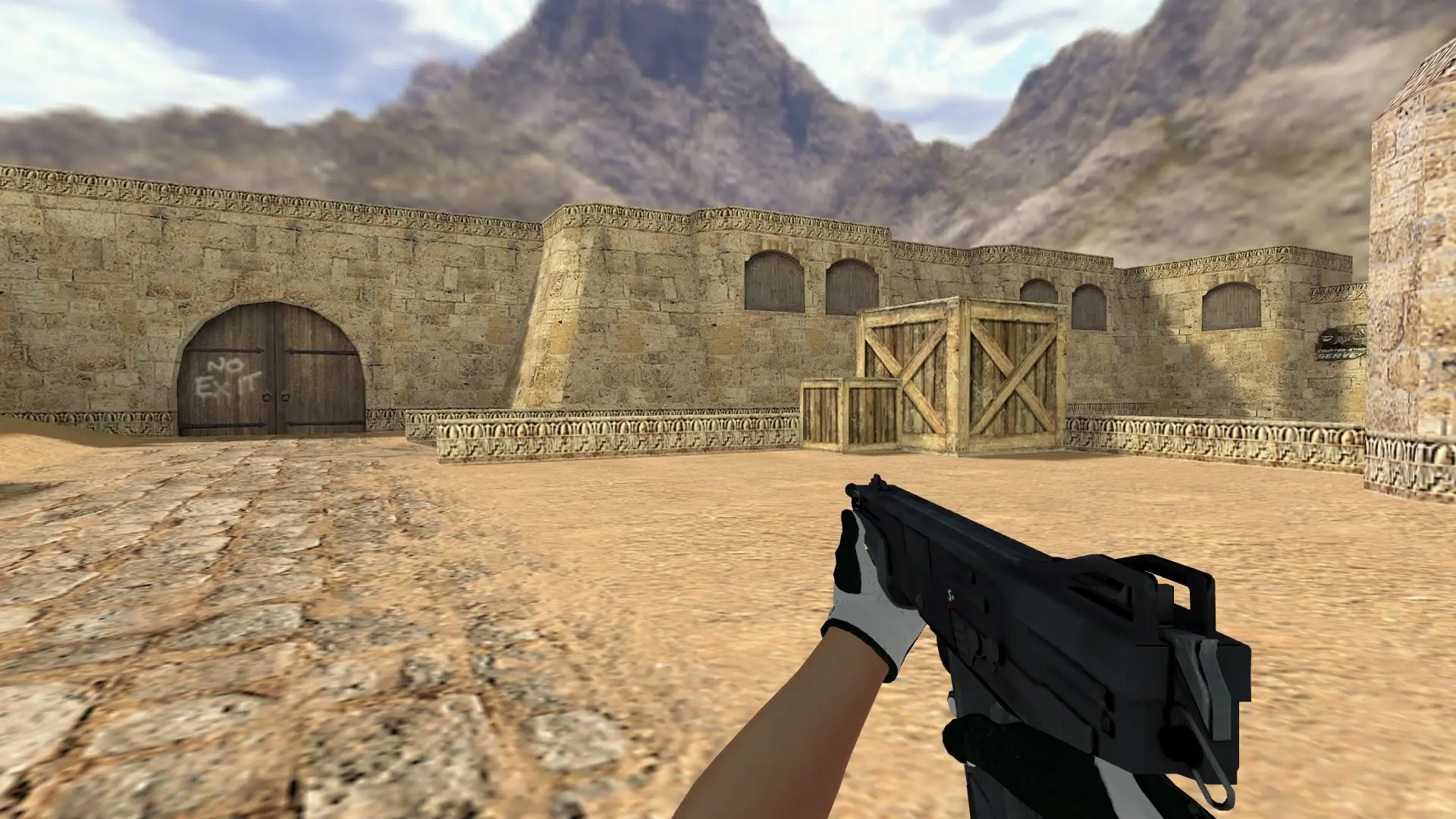 XM1014 — Broken Fang Operation Skins — de_dust2 (first person)