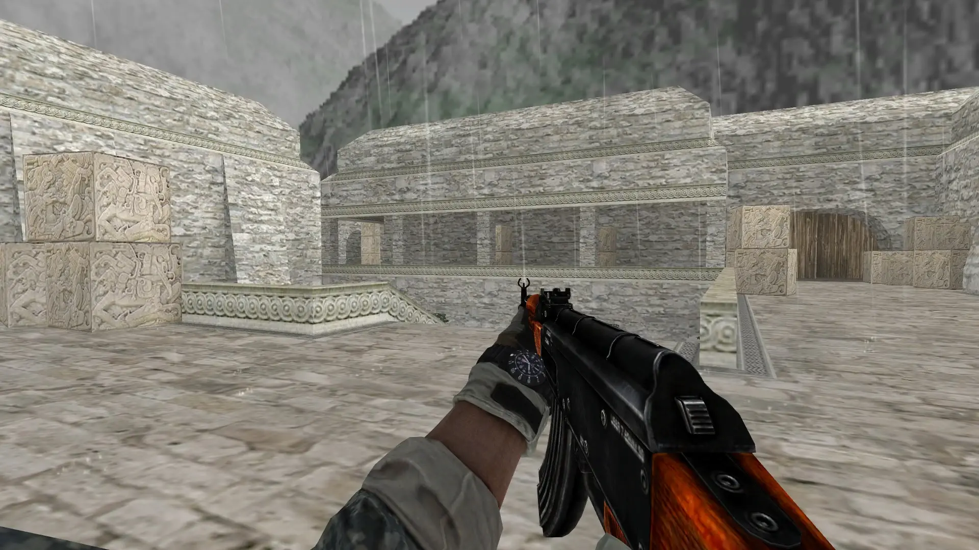 AK-47 — BT Battery Pack — de_aztec (first person)