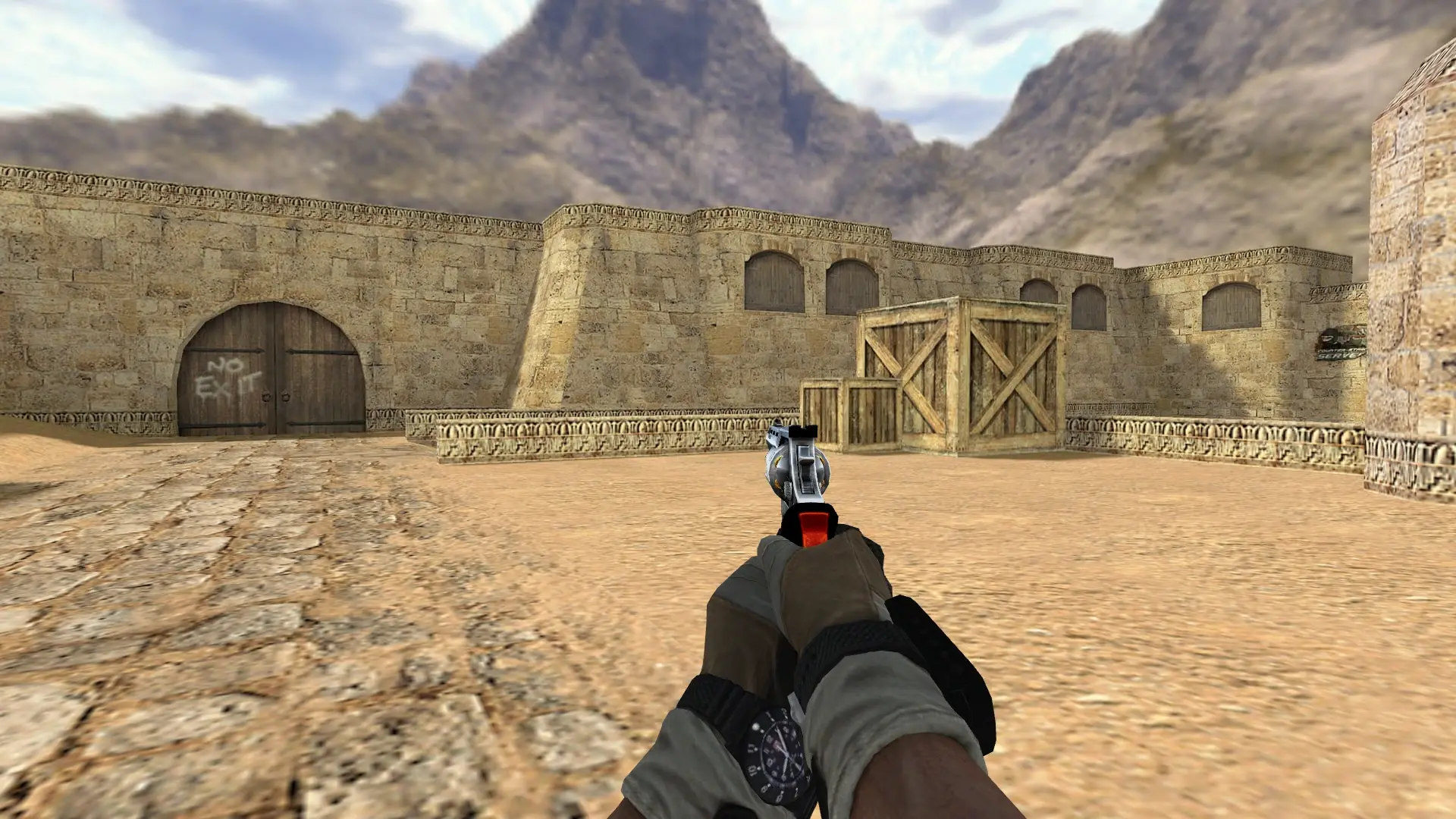 Desert Eagle — BT Battery Pack — de_dust2 (first person)