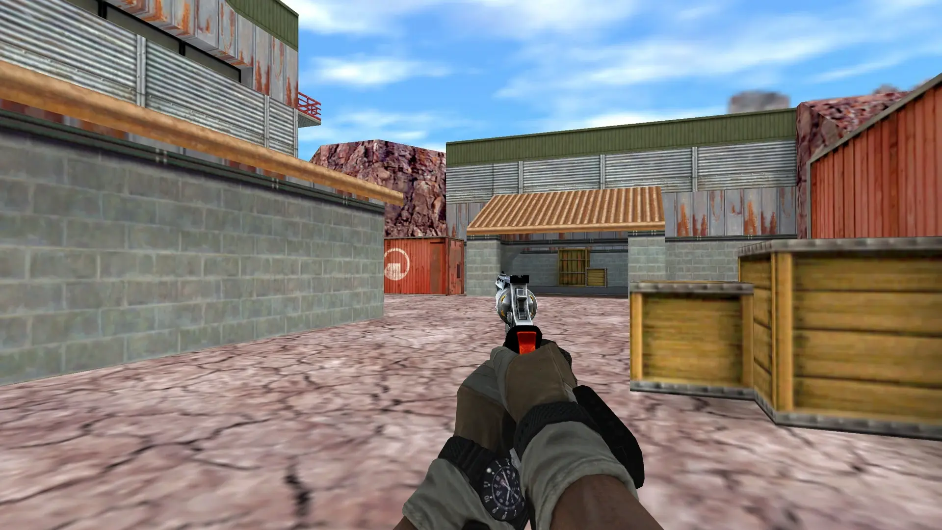 Desert Eagle — BT Battery Pack — de_nuke (first person)