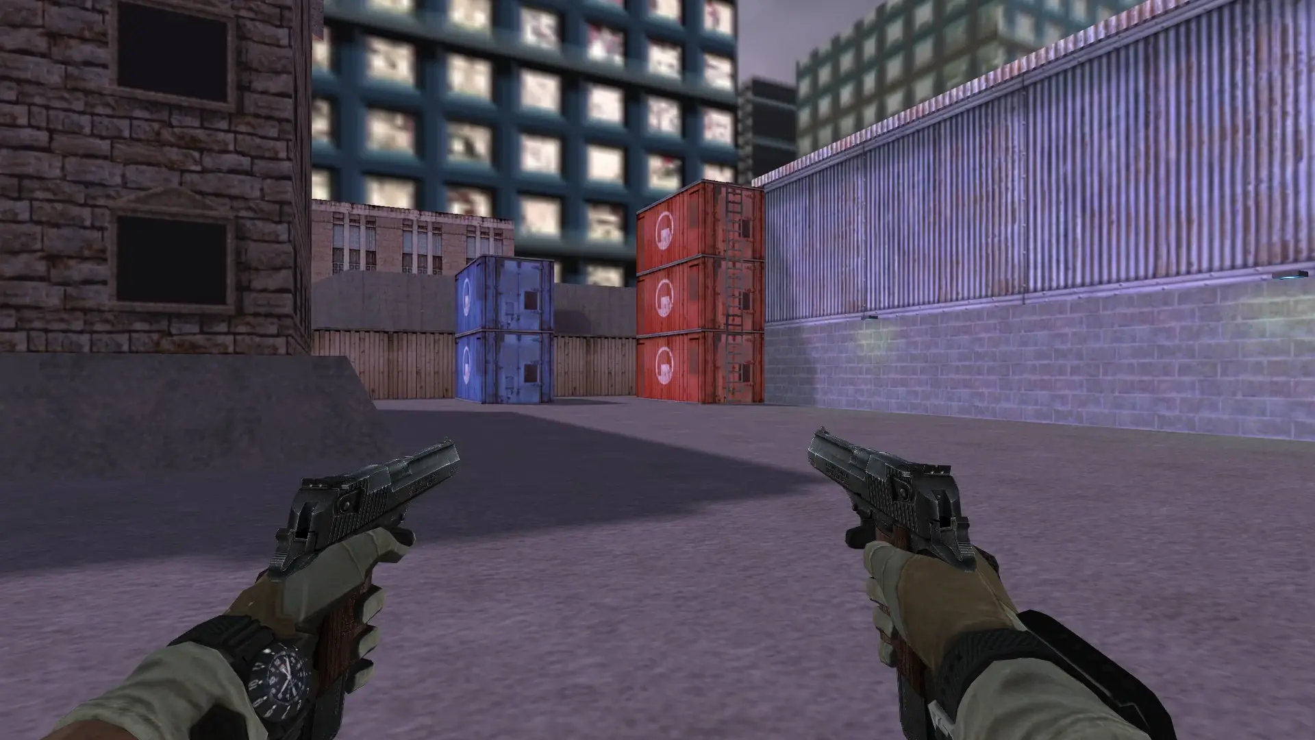 Dual Berettas — BT Battery Pack — cs_assault (first person)