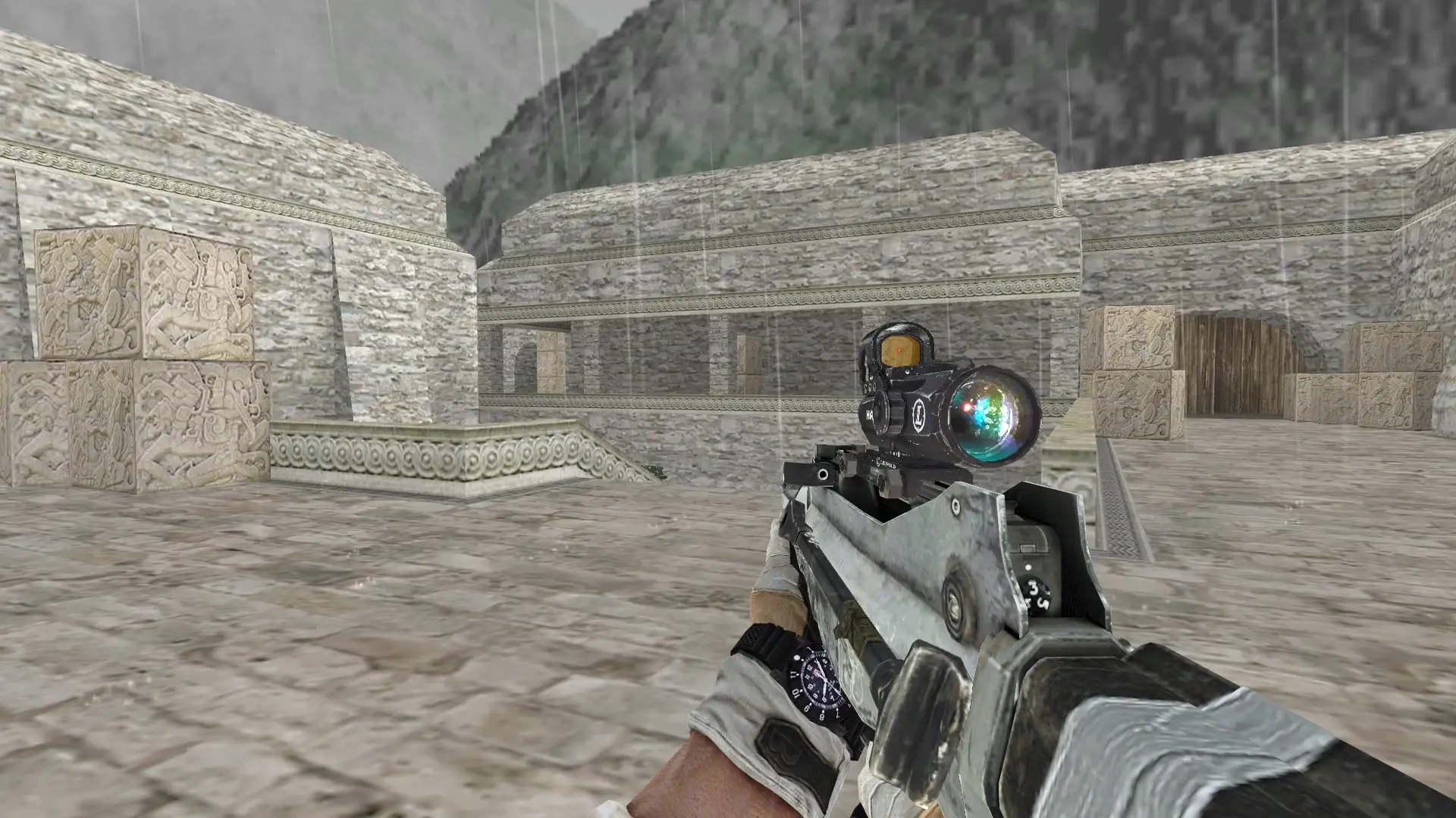 FAMAS — BT Battery Pack — de_aztec (first person)
