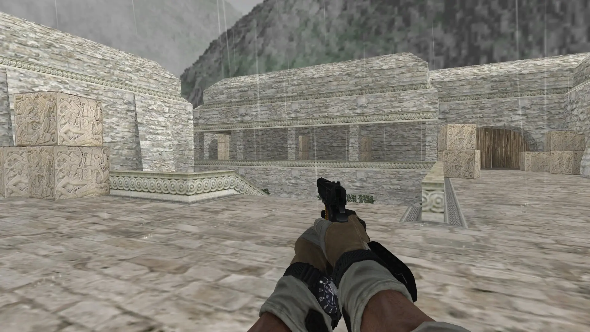 Five-SeveN — BT Battery Pack — de_aztec (first person)