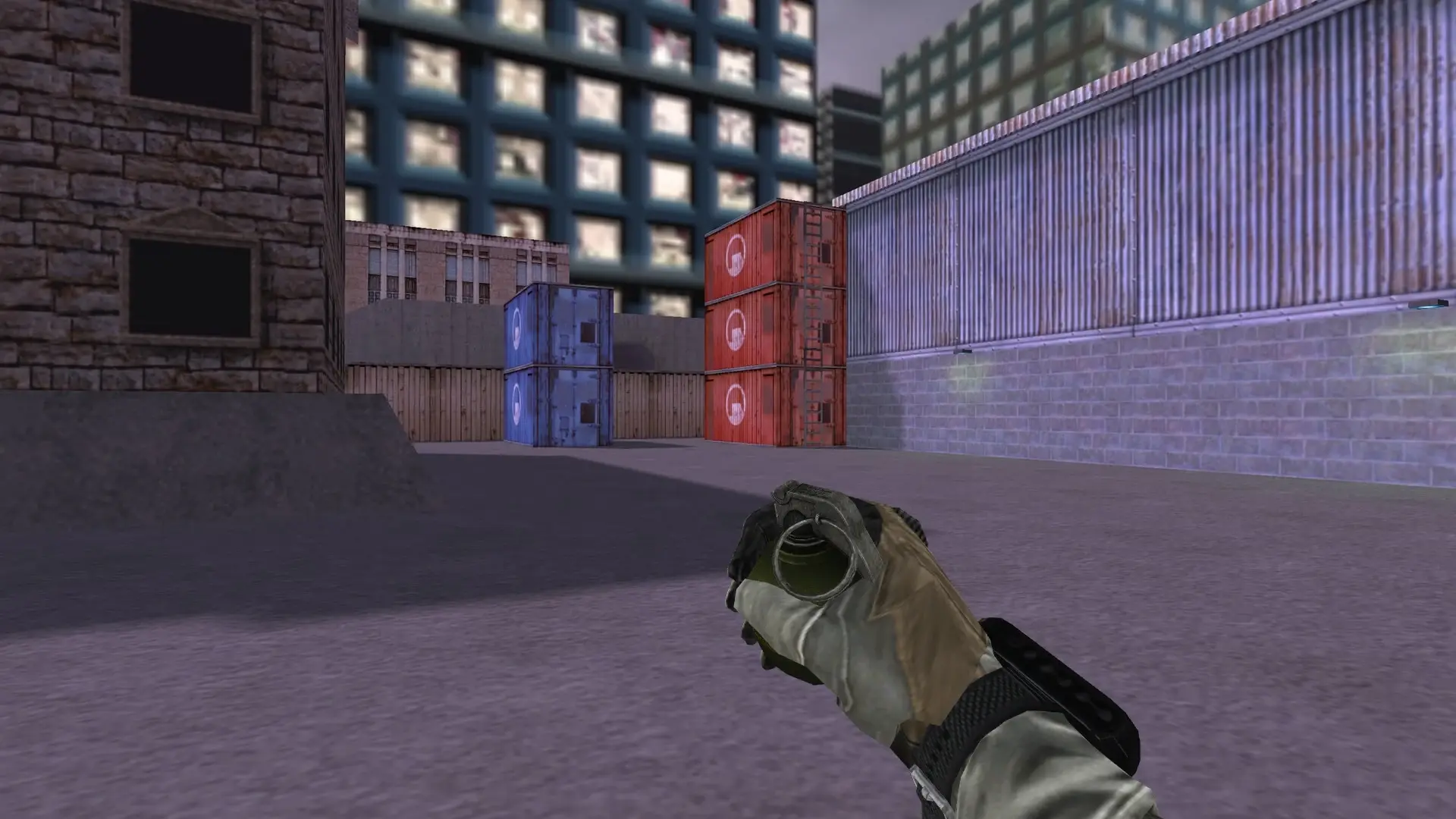 HE Grenade — BT Battery Pack — cs_assault (first person)