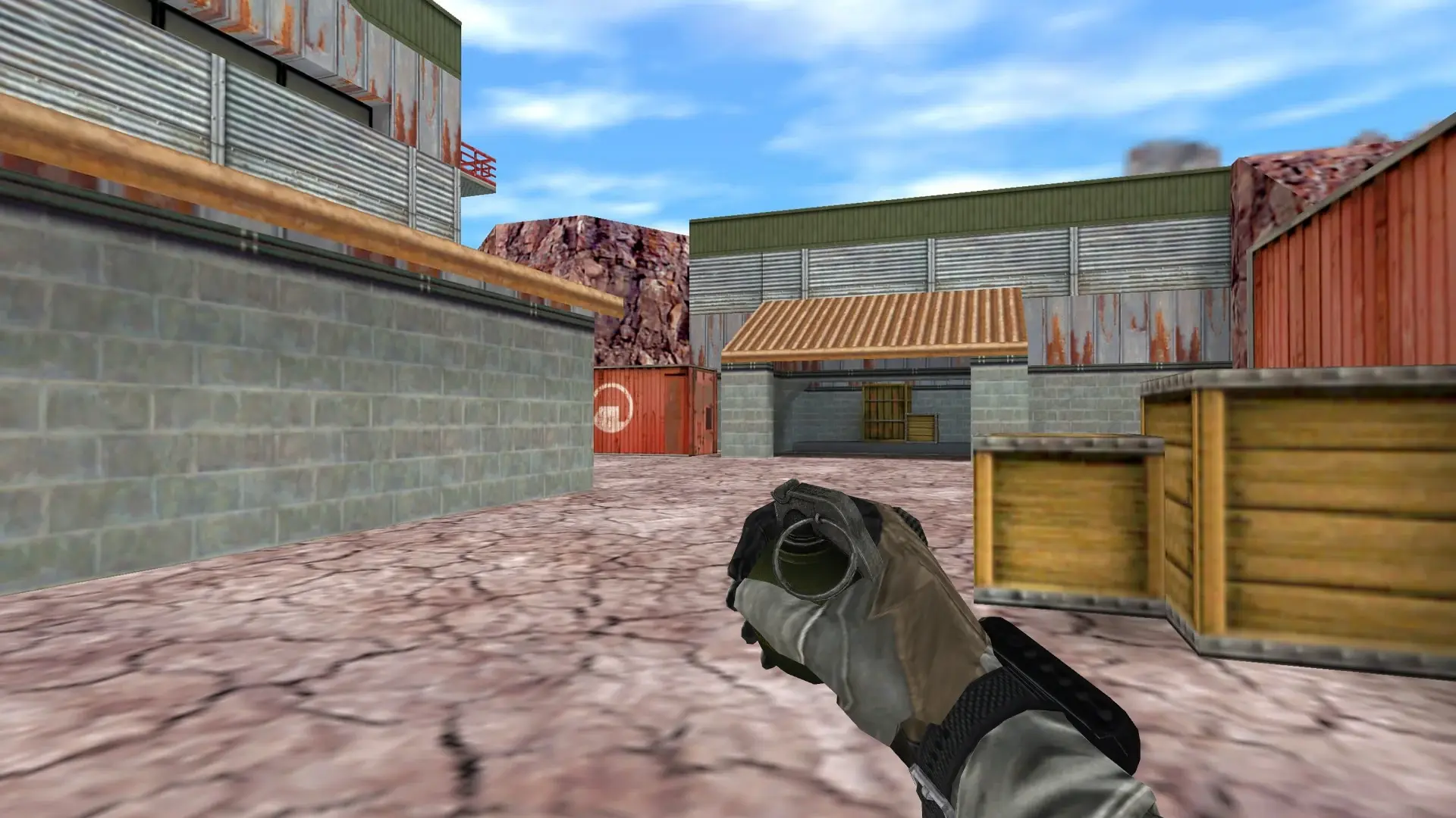HE Grenade — BT Battery Pack — de_nuke (first person)