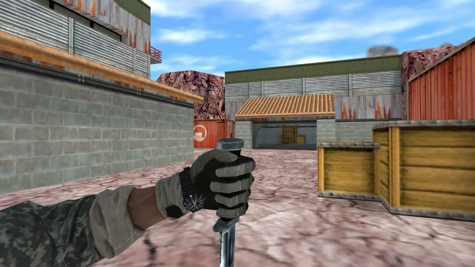 Knife — BT Battery Pack — de_nuke (first person)