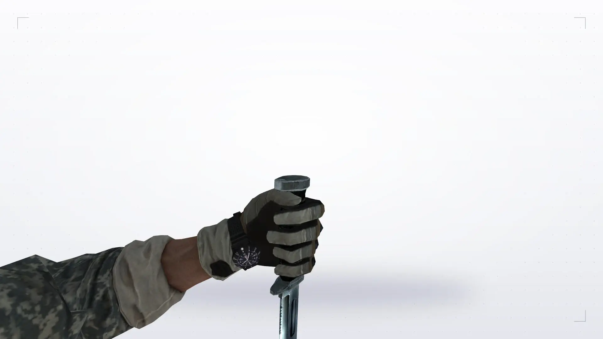 Knife — BT Battery Pack — first person