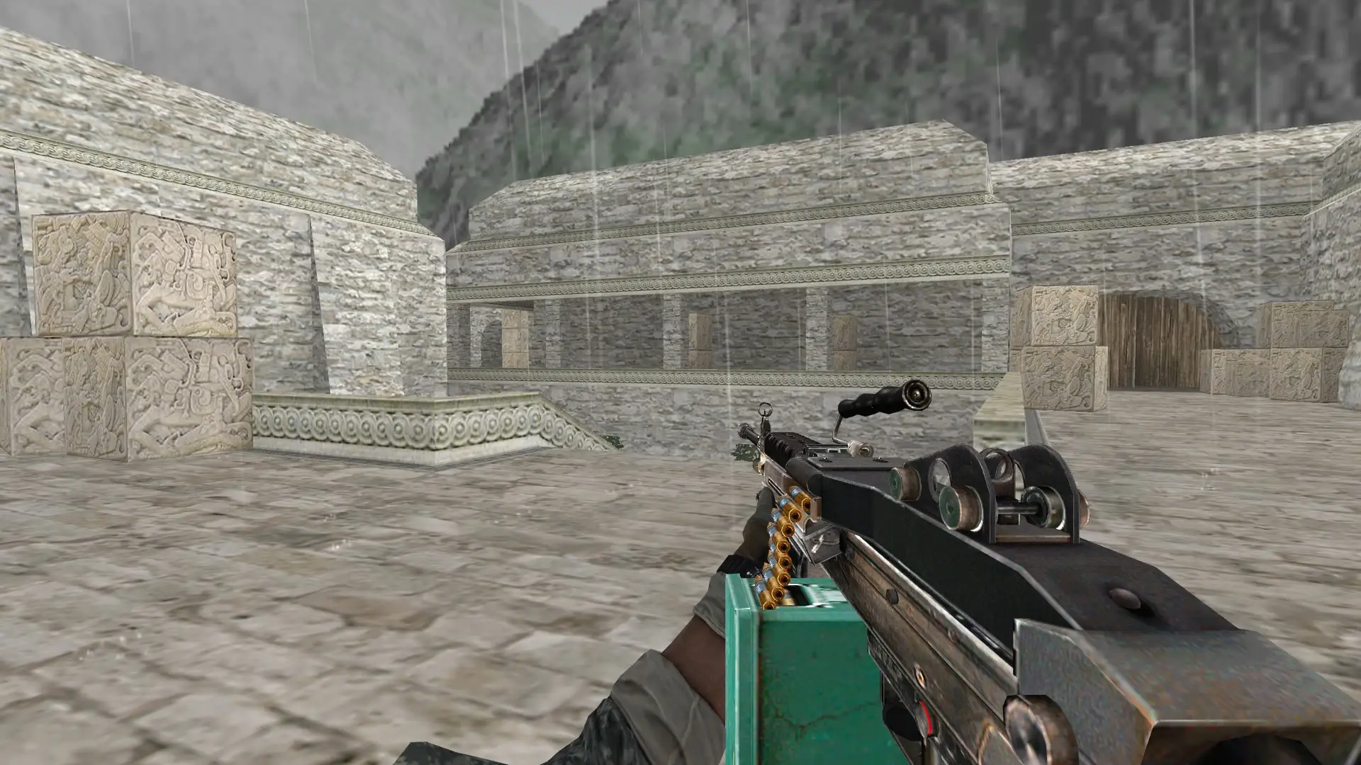 M249 — BT Battery Pack — de_aztec (first person)