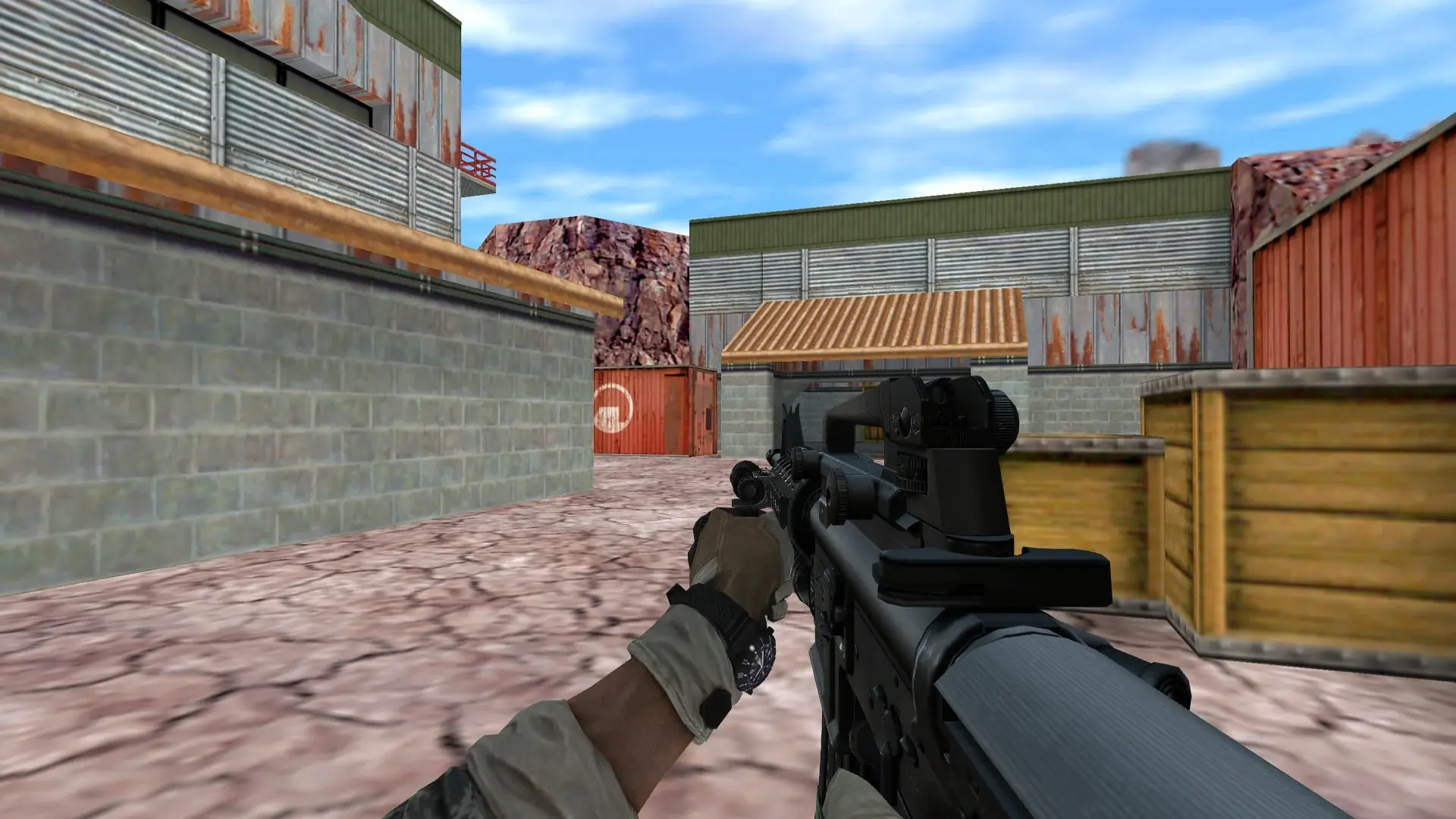 M4A1 — BT Battery Pack — de_nuke (first person)