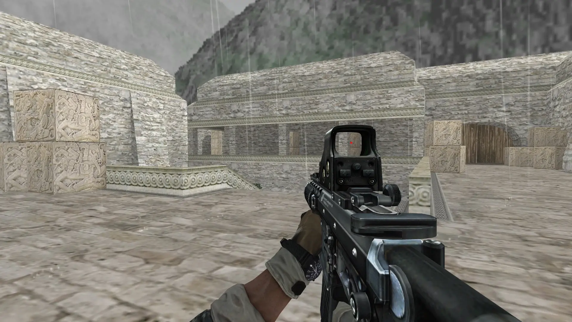 MP5 — BT Battery Pack — de_aztec (first person)