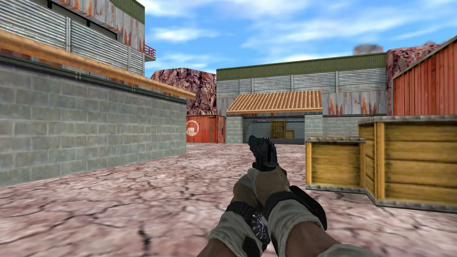 P228 — BT Battery Pack — de_nuke (first person)