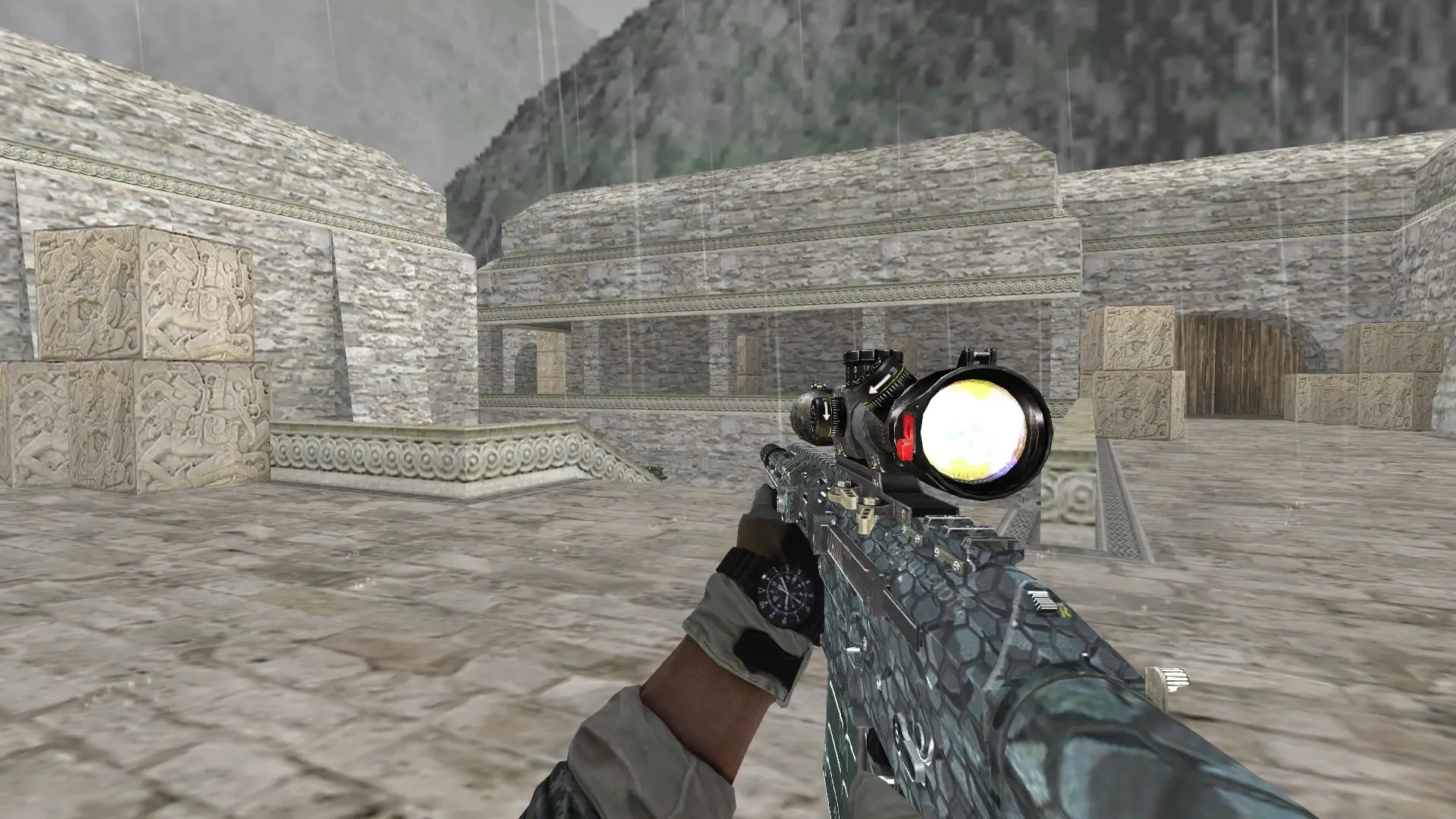 SG550 — BT Battery Pack — de_aztec (first person)