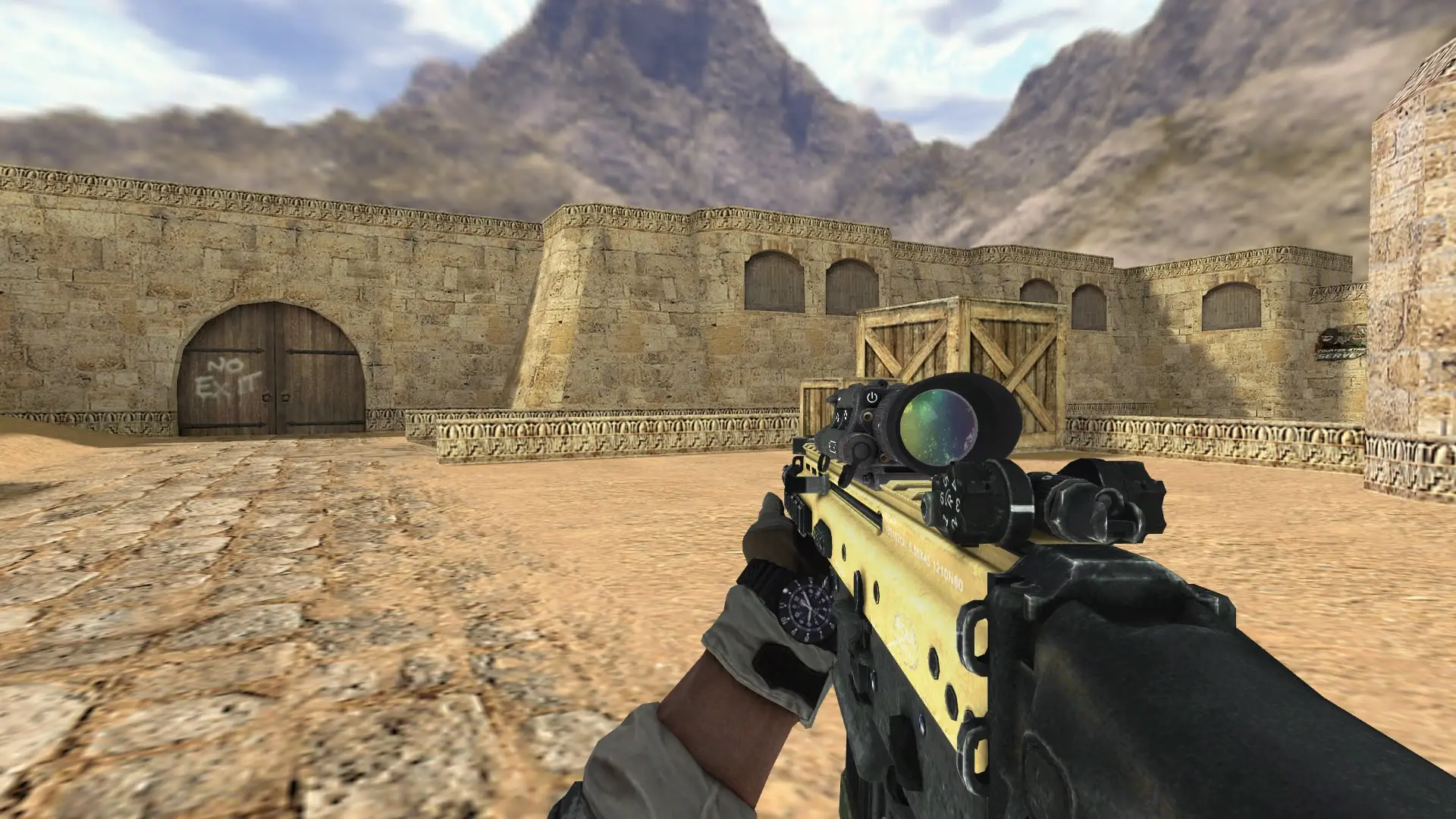 SG552 — BT Battery Pack — de_dust2 (first person)