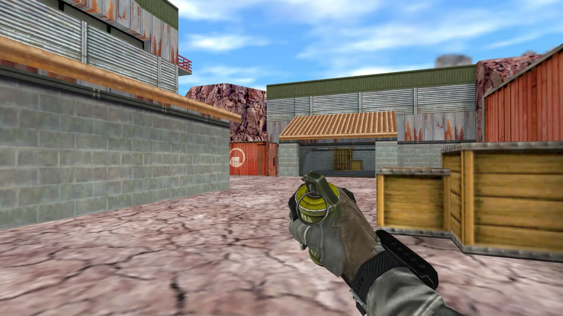 Smoke Grenade — BT Battery Pack — de_nuke (first person)