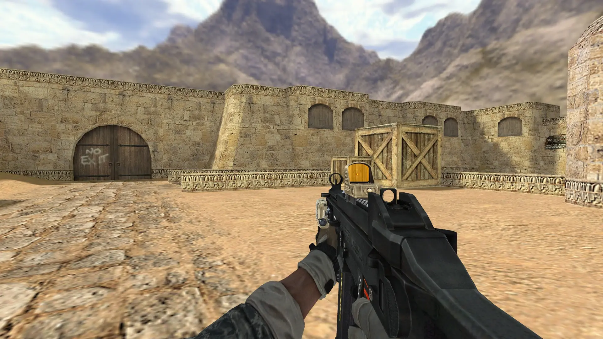 UMP-45 — BT Battery Pack — de_dust2 (first person)