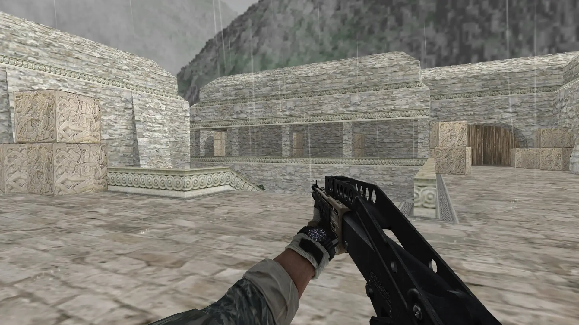 XM1014 — BT Battery Pack — de_aztec (first person)