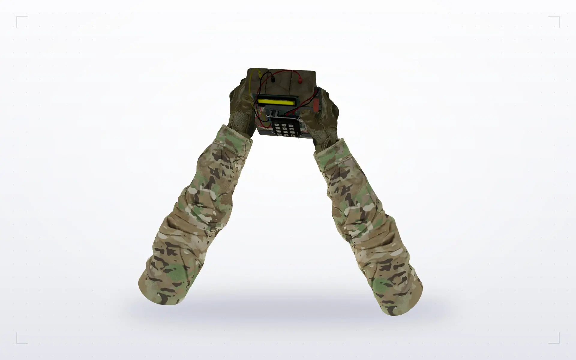 CS:GO C4 without LED Flicker — CT gloves/models