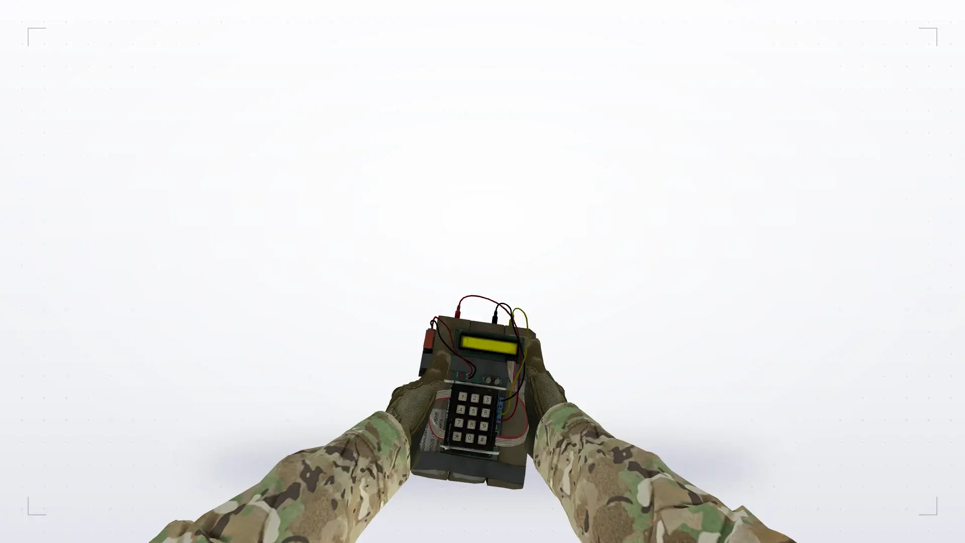 CS:GO C4 without LED Flicker — first person
