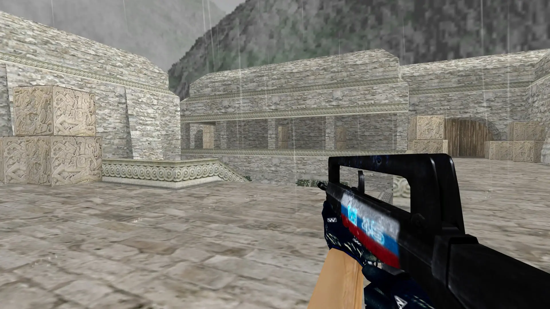 FAMAS — KoT3 Weapon Pack — de_aztec (first person)